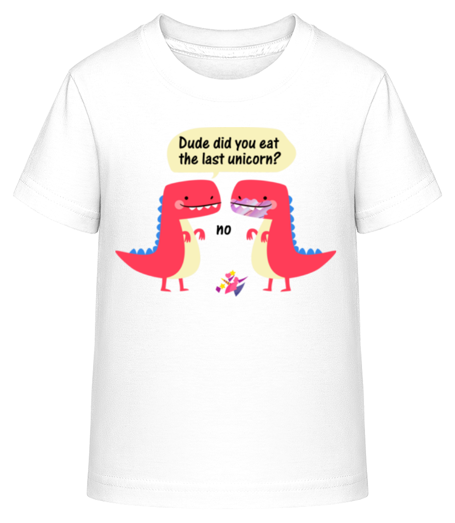 Last Unicorn And Dinosaurs · T-shirt shirtinator Enfant