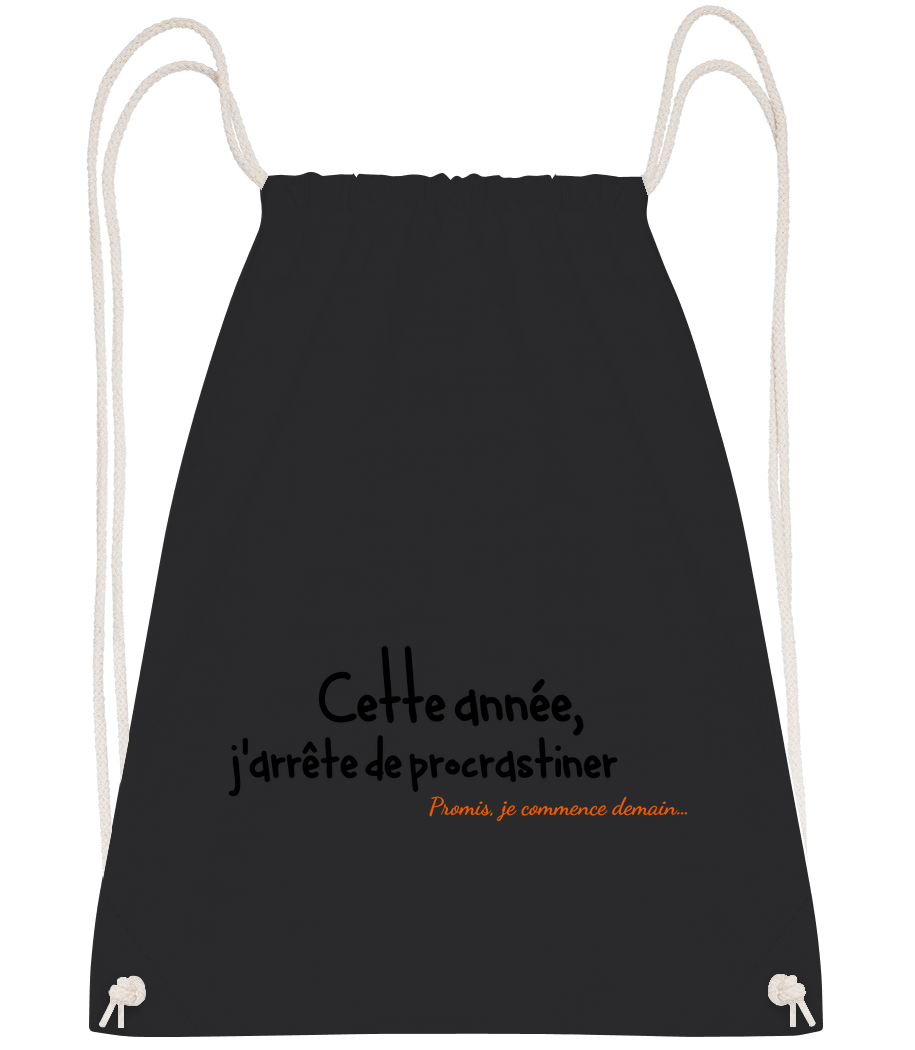 Cette Année, J'arrête De Procrastiner · Sac à dos sport
