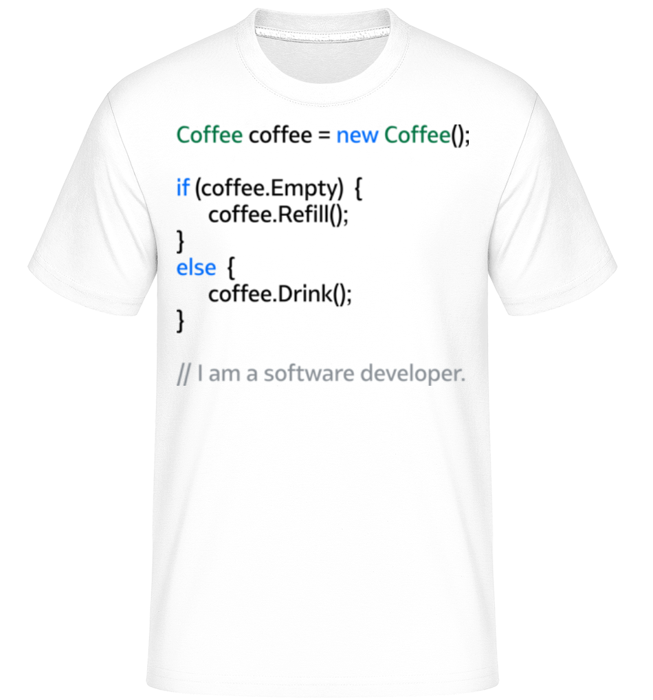 Coffee Loop ·  T-Shirt Shirtinator homme