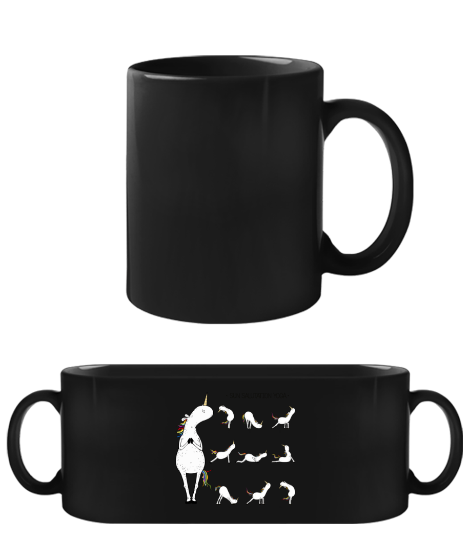 Sun Salutation Yoga · Tasse Noire