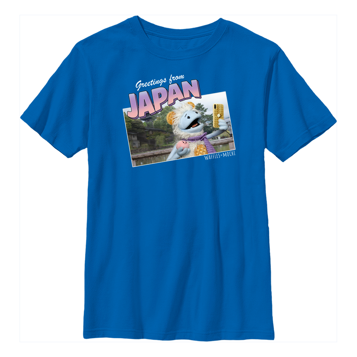 Netflix - Gaufrette et Mochi - Waffles & Mochi Greetings From Japan - Enfant T-shirt