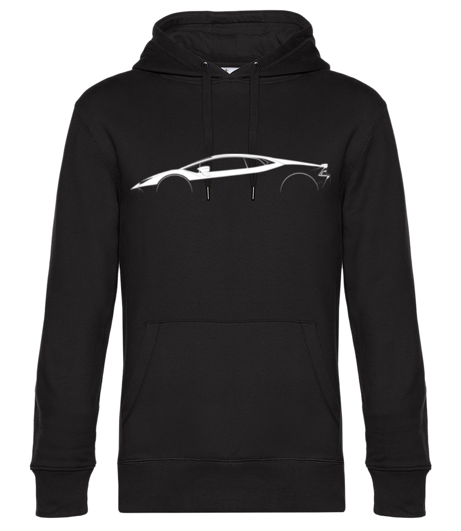 'Lamborghini Huracan Evo' Silhouette · Sweat à capuche standard homme