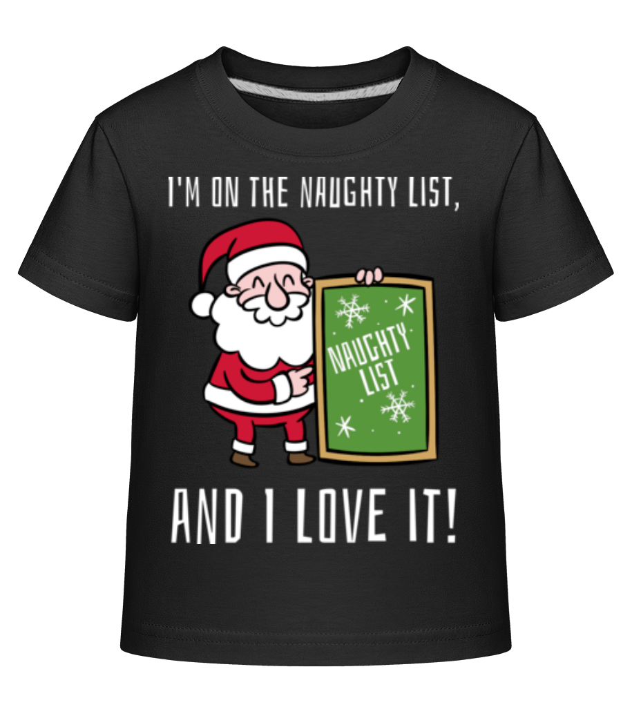 Naughty List · T-shirt shirtinator Enfant