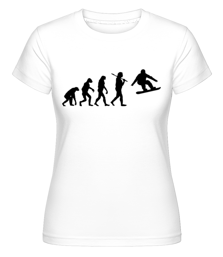 Évolution du snowboard ·  T-shirt Shirtinator femme