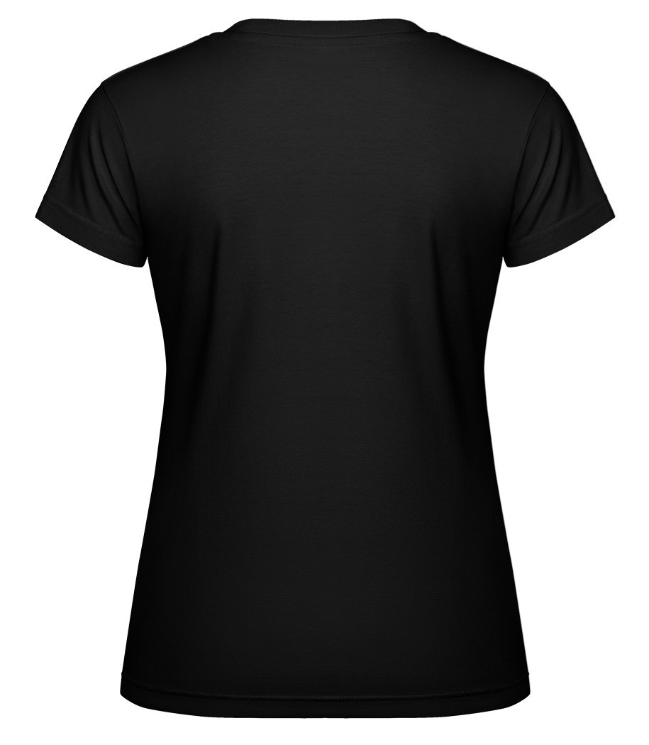 Aperçu: Maman Est Ma Meilleure Amie -  T-shirt Shirtinator femme - Noir - Derrière
