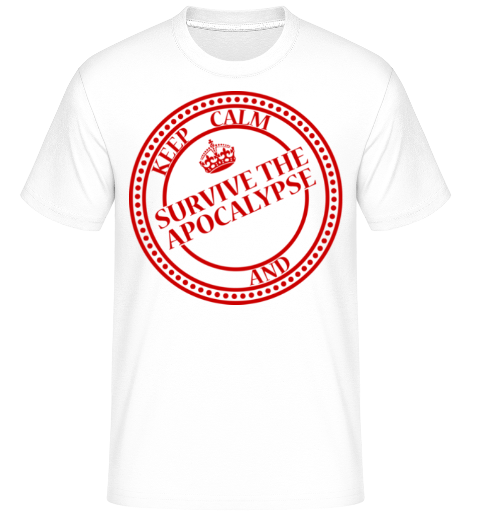 Survive The Apocalypse ·  T-Shirt Shirtinator homme
