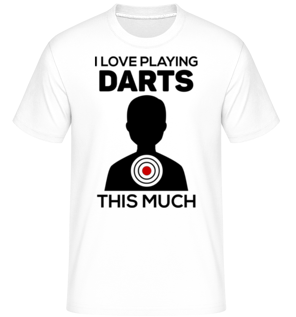 Love Playing Darts ·  T-Shirt Shirtinator homme