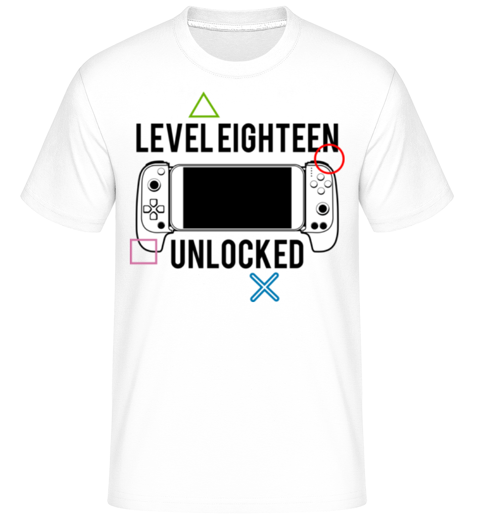 Level Eighteen Unlocked ·  T-Shirt Shirtinator homme