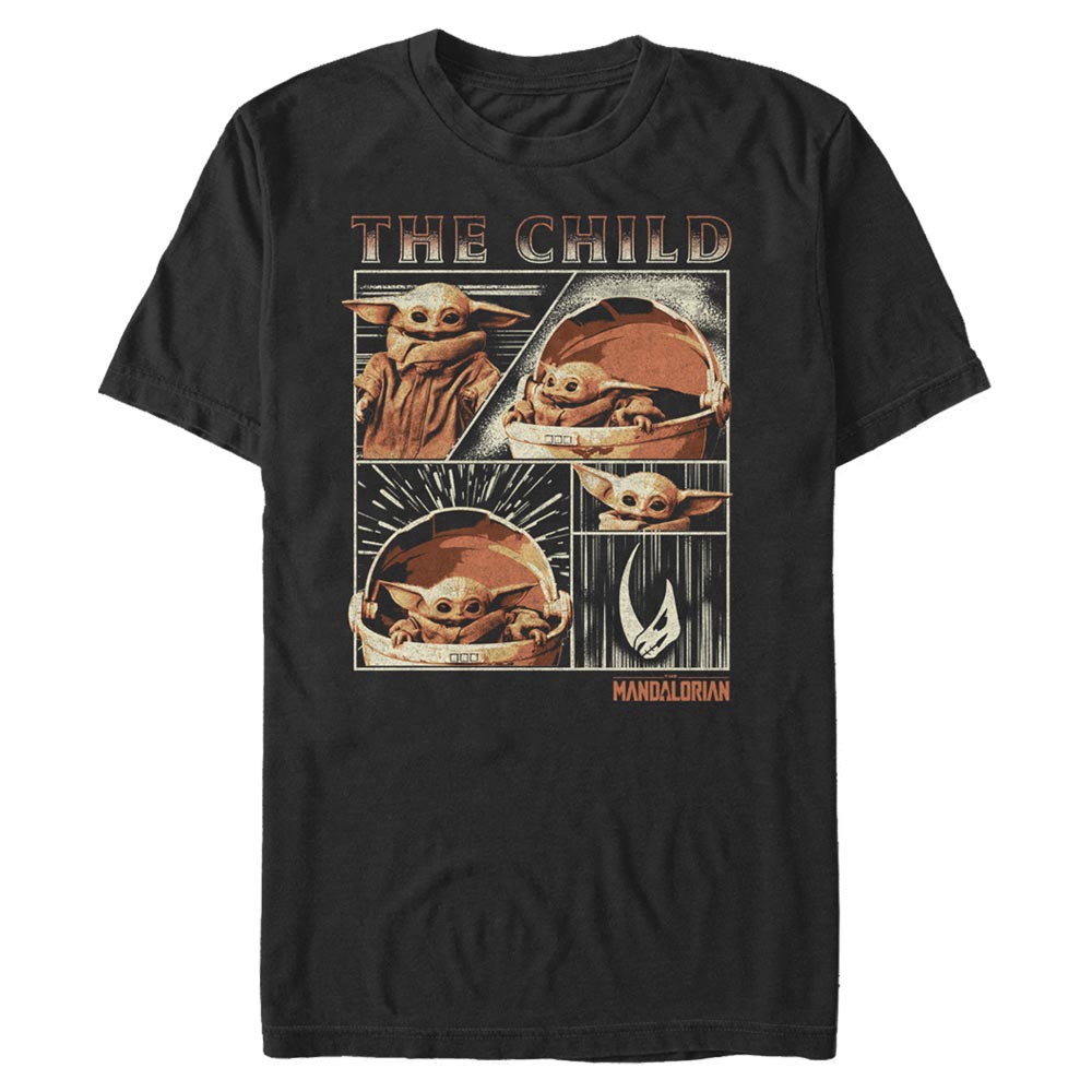 Star Wars - The Mandalorian - L'Enfant Panel - Homme T-shirt