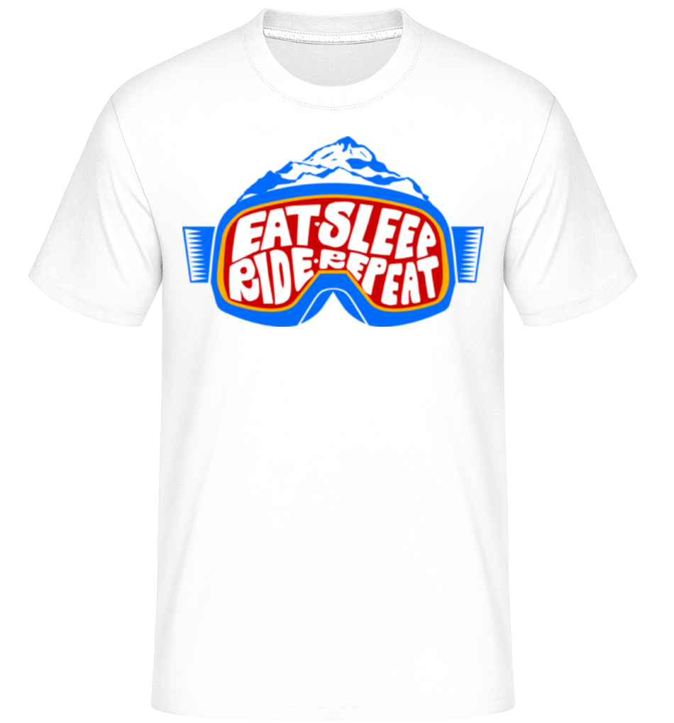 Eat Sleep Ride Repeat ·  T-Shirt Shirtinator homme