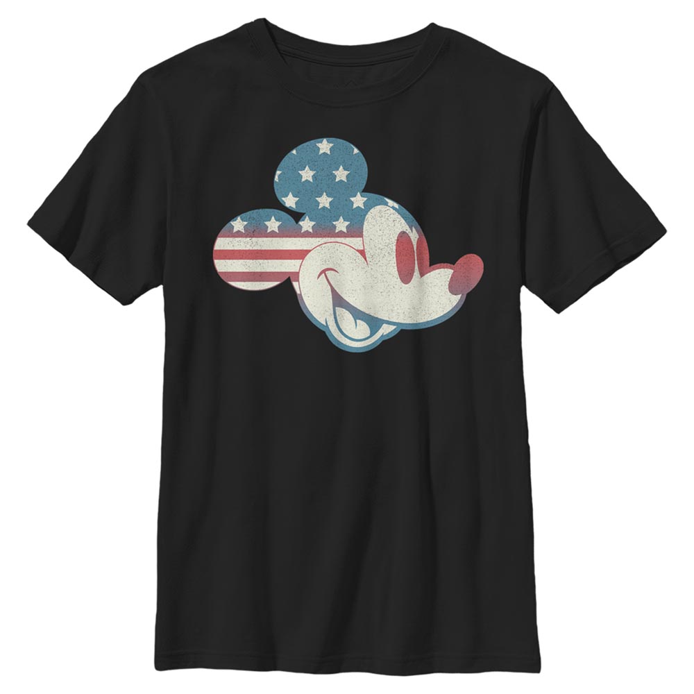 Disney - Mickey Mouse - Mickey Americana Flag Fill - Enfant T-shirt
