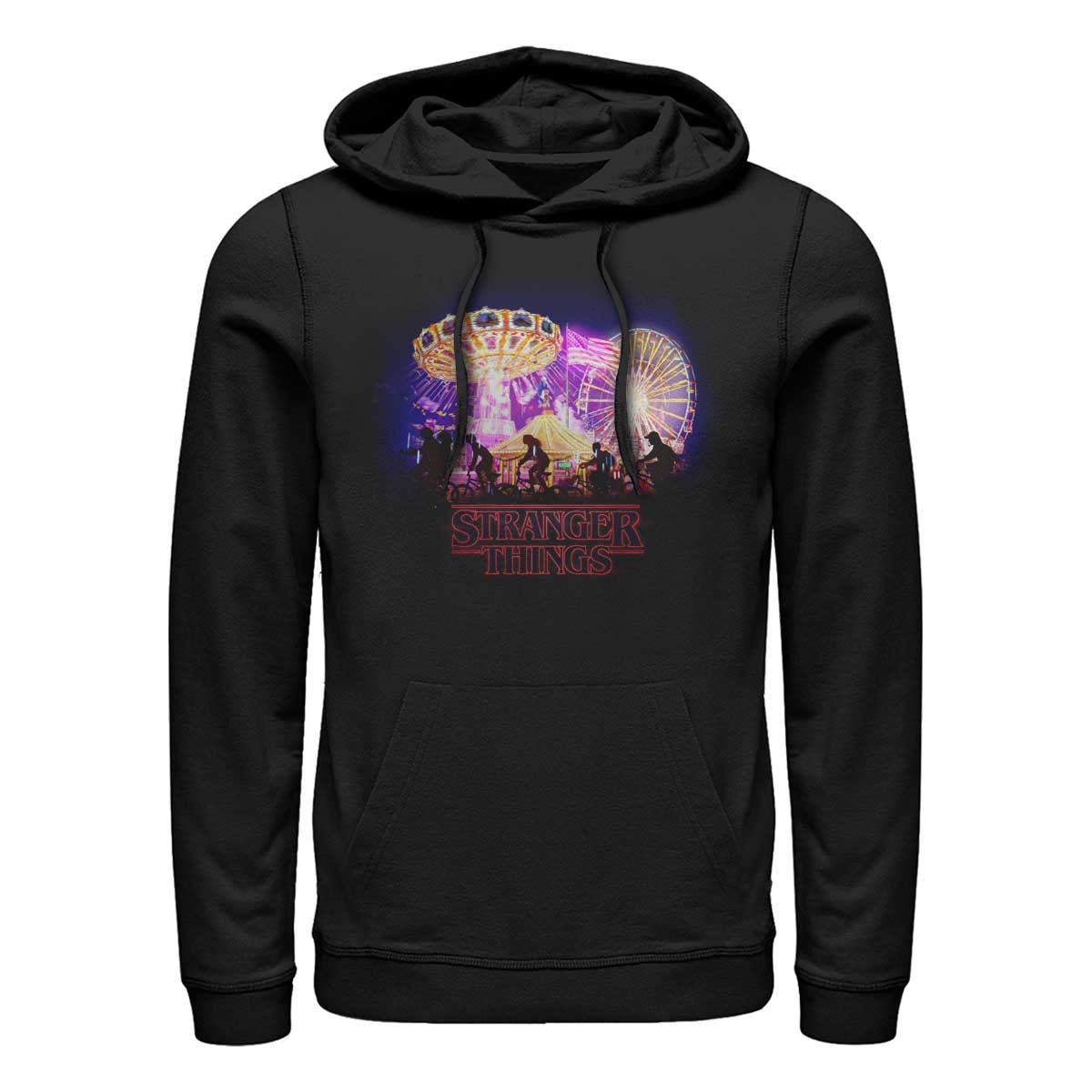 Netflix - Stranger Things - Photo de groupe Stranger Circus - Unisex Sweat à capuche