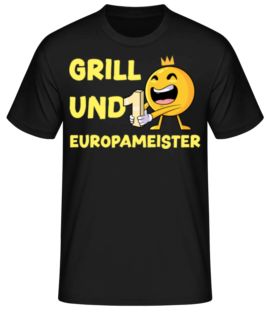 Grill Und Europameister · Männer Basic T-Shirt