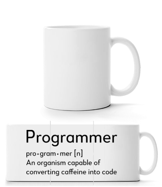 Programmer Definition - Mug panorama - Blanc - Devant