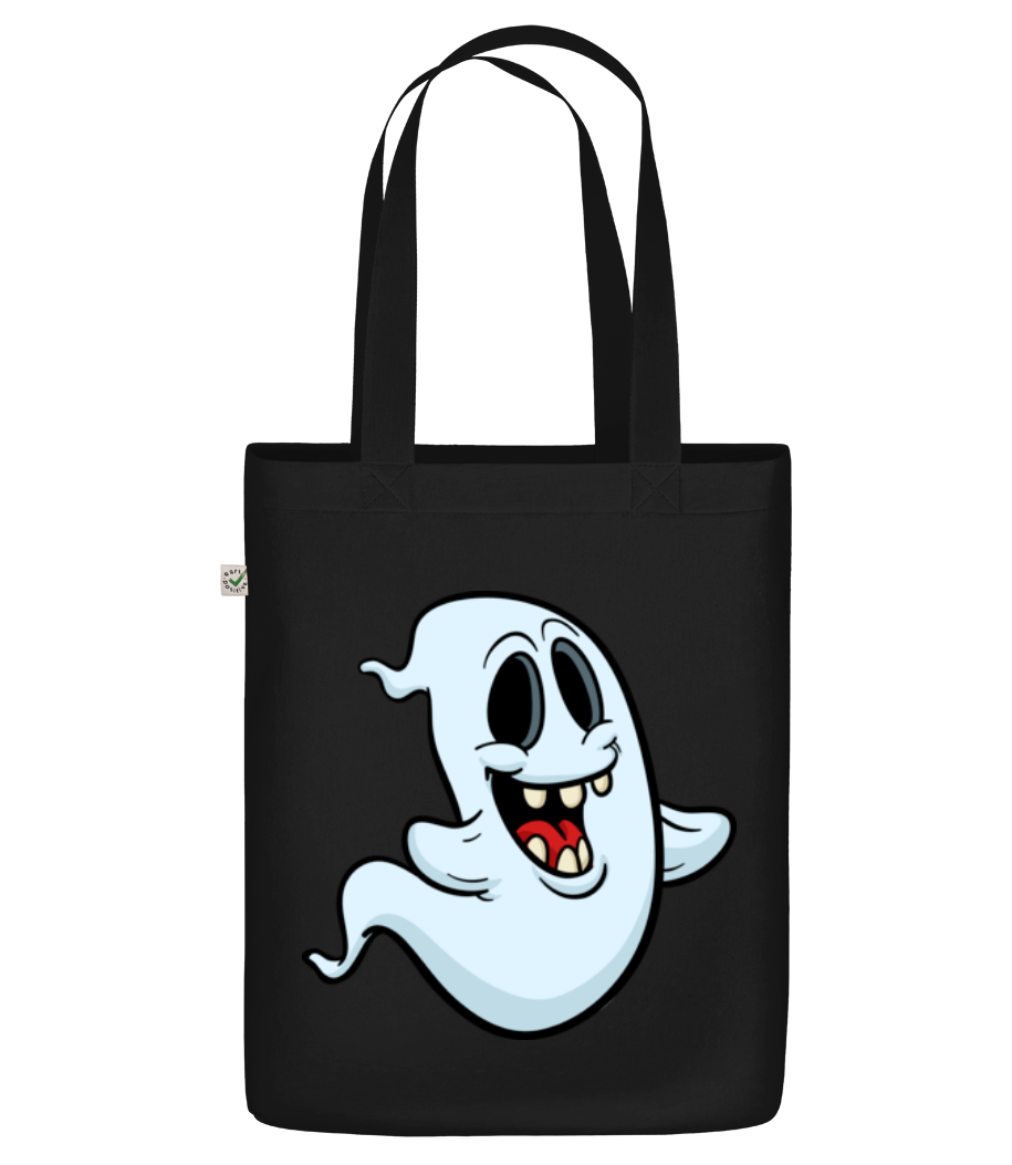 Aperçu: Esprit De Dessin Animé - Sac en toile bio - Noir - Devant