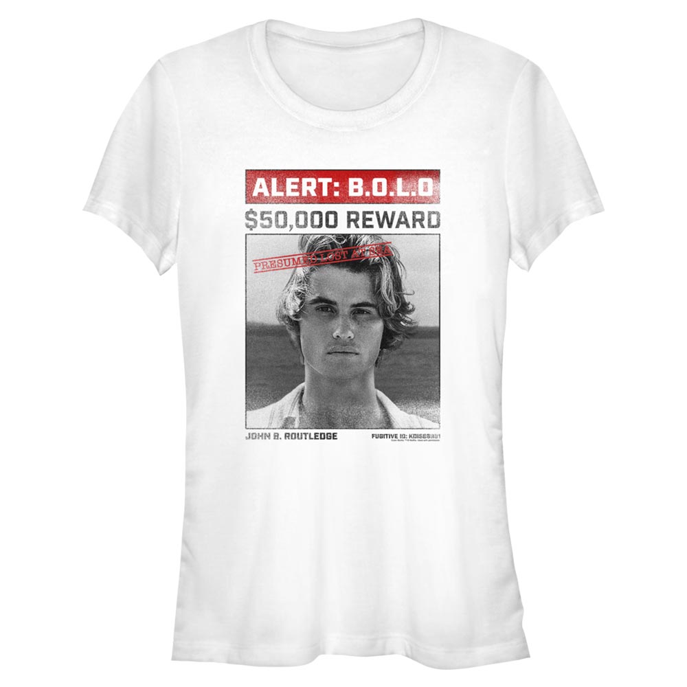 Netflix - Outer Banks - John B Wanted Poster - Femme T-shirt