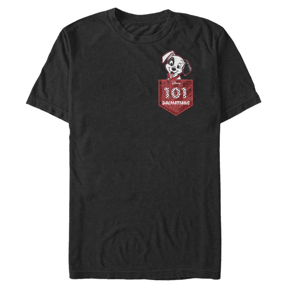 Disney - Les 101 Dalmatiens - Patch Pocket Puppy - Homme T-shirt