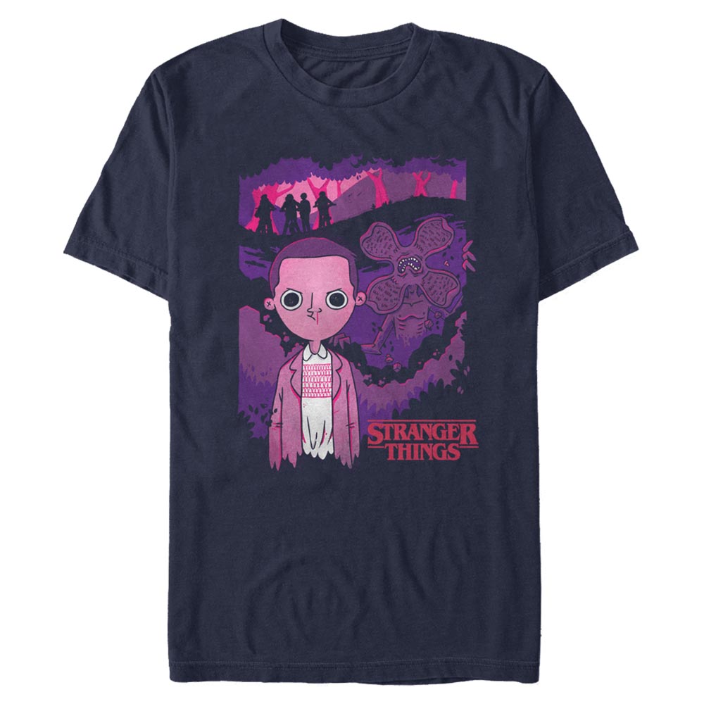 Netflix - Stranger Things - Photo de groupe Lurking - Homme T-shirt