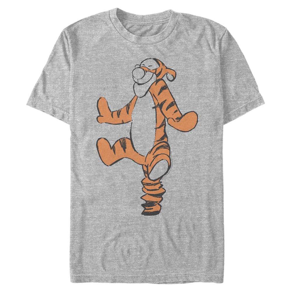 Disney - Winnie l'ourson - Tigre Basic Sketch - Homme T-shirt