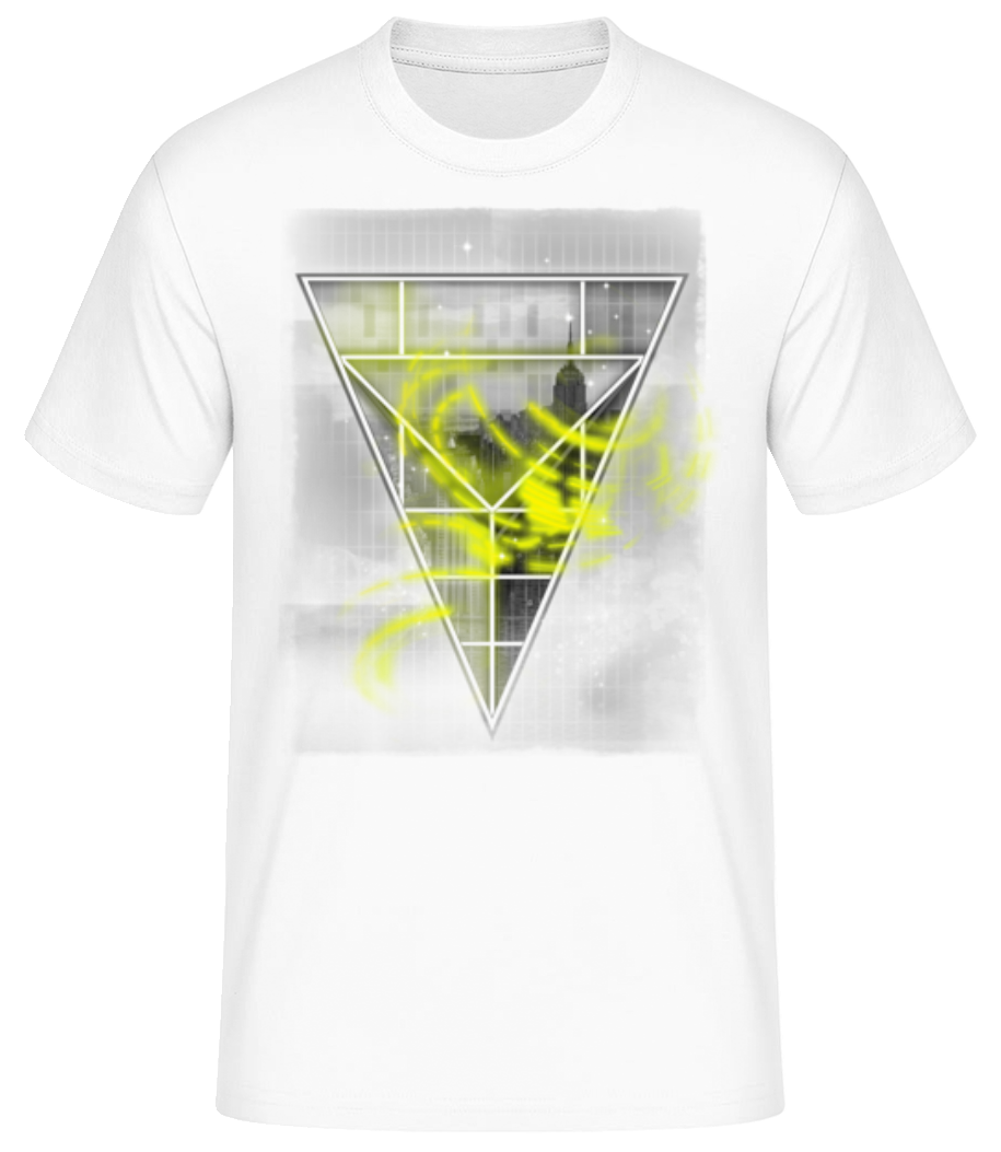Triangle Contours D'Une Ville · T-shirt standard Homme