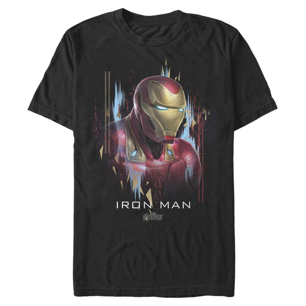 Marvel - Avengers Endgame - Iron Man Ironman Portrait - Homme T-shirt