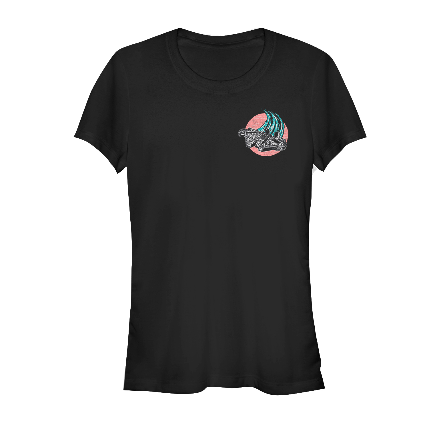 Star Wars - Faucon Milenium Falcon Flyby Front - Femme T-shirt