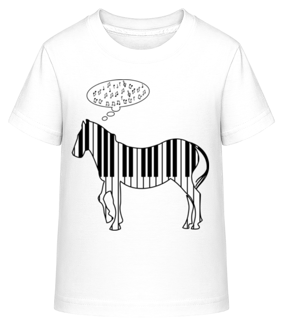 Piano Zèbre · T-shirt shirtinator Enfant