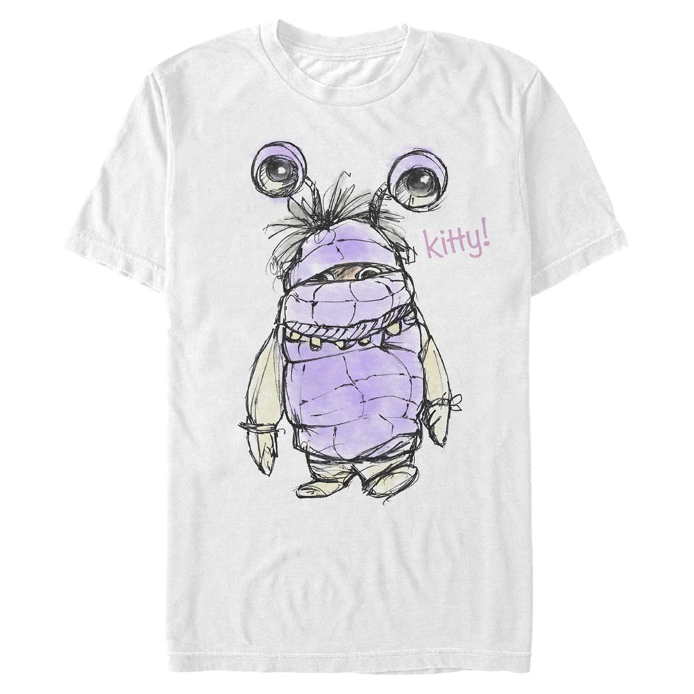 Aperçu: Pixar - Monstres - Boo Kitty - Homme T-shirt - Blanc - Devant