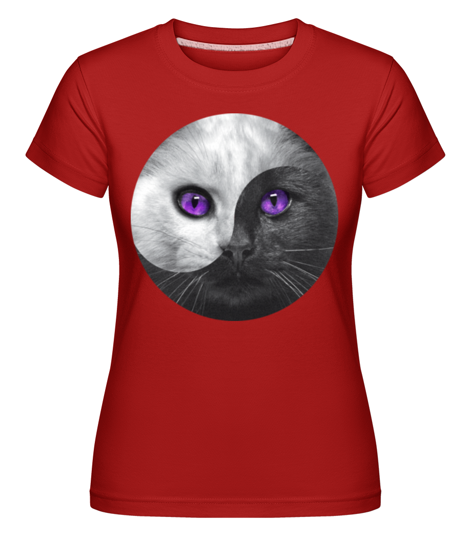 Chat Yin Et Yang ·  T-shirt Shirtinator femme