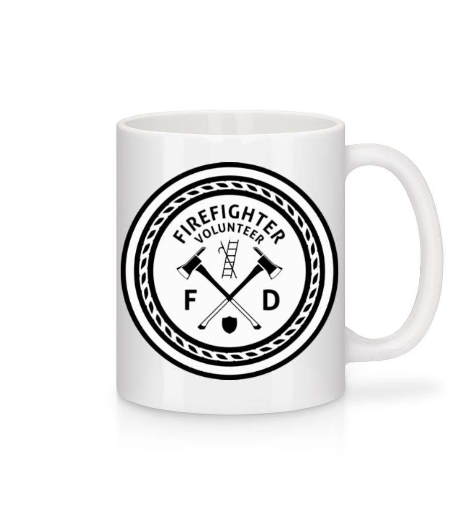 Firefighter · Mug en céramique blanc
