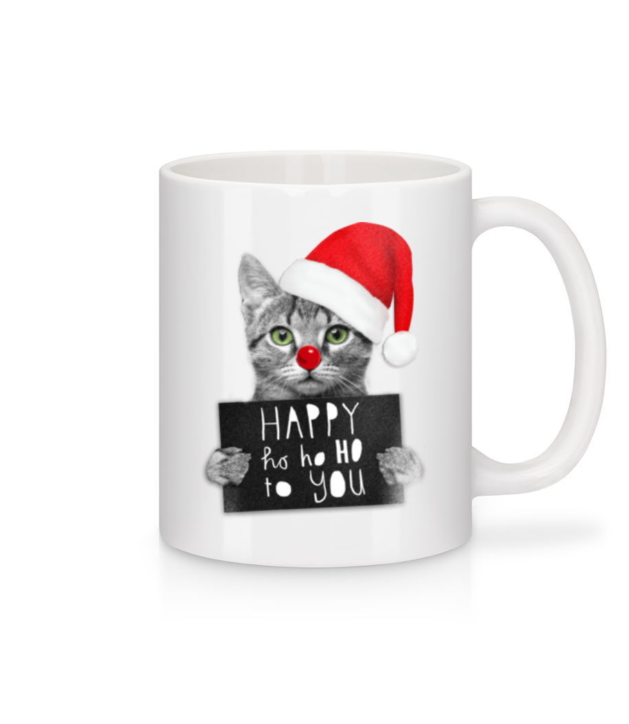 Happy Ho Ho Ho To You · Mug en céramique blanc