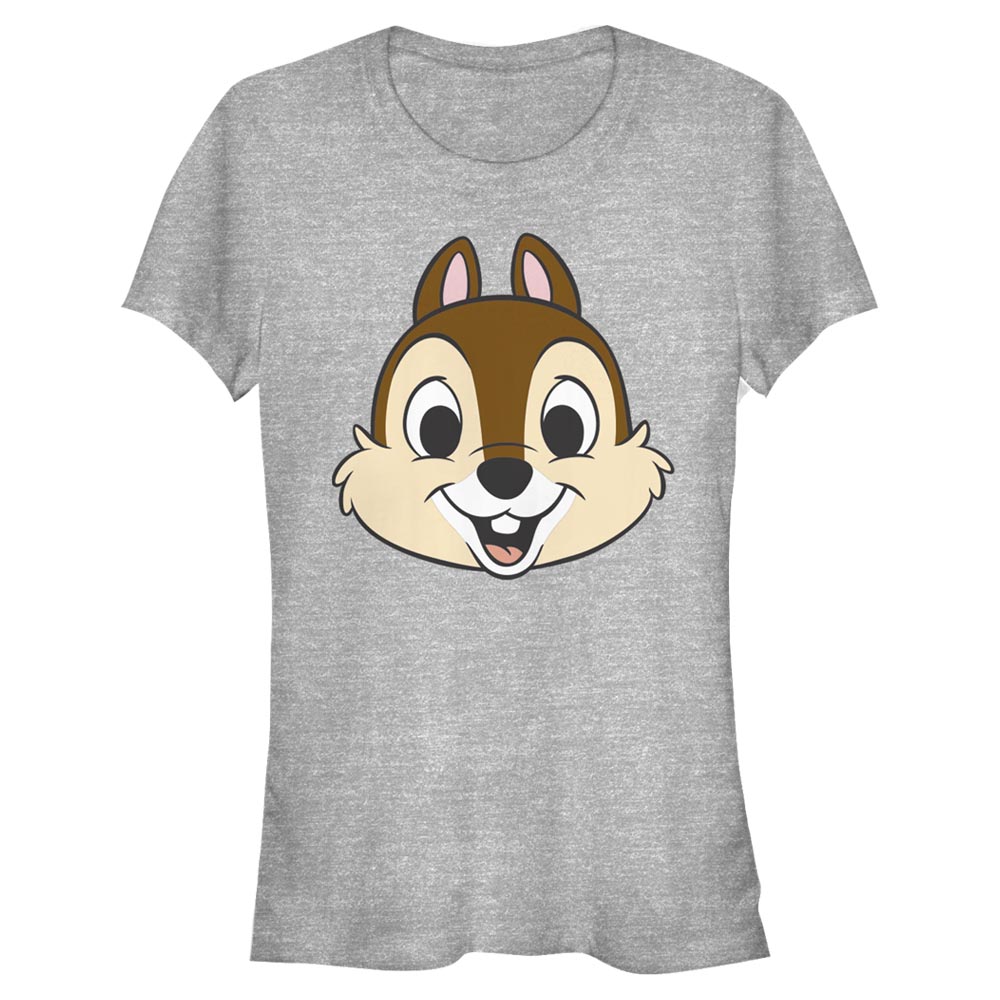 Disney Classics - Mickey Mouse - Chip Big Face - Femme T-shirt