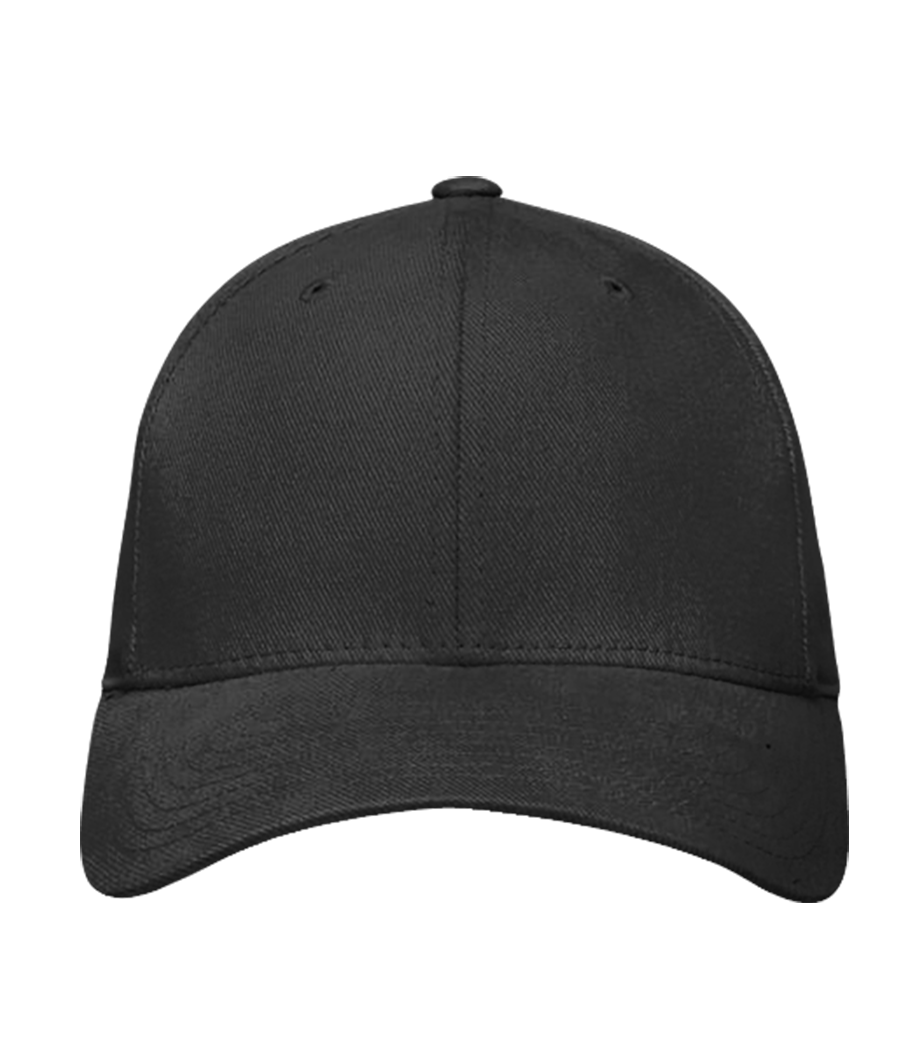 Casquette de baseball FlexFit - Noir - Devant