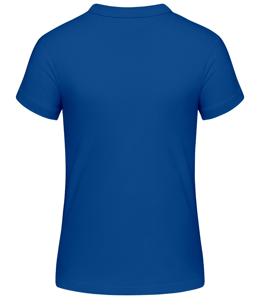 Aperçu: Disney Classics - Lilo & Stitch - Lilo & Stitch Stitch Sillhouette Ohana - Femme T-shirt - Bleu royal - Derrière