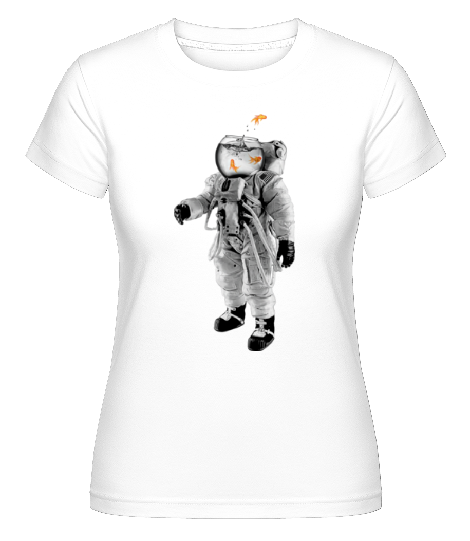 Astronaute Poisson Rouge ·  T-shirt Shirtinator femme