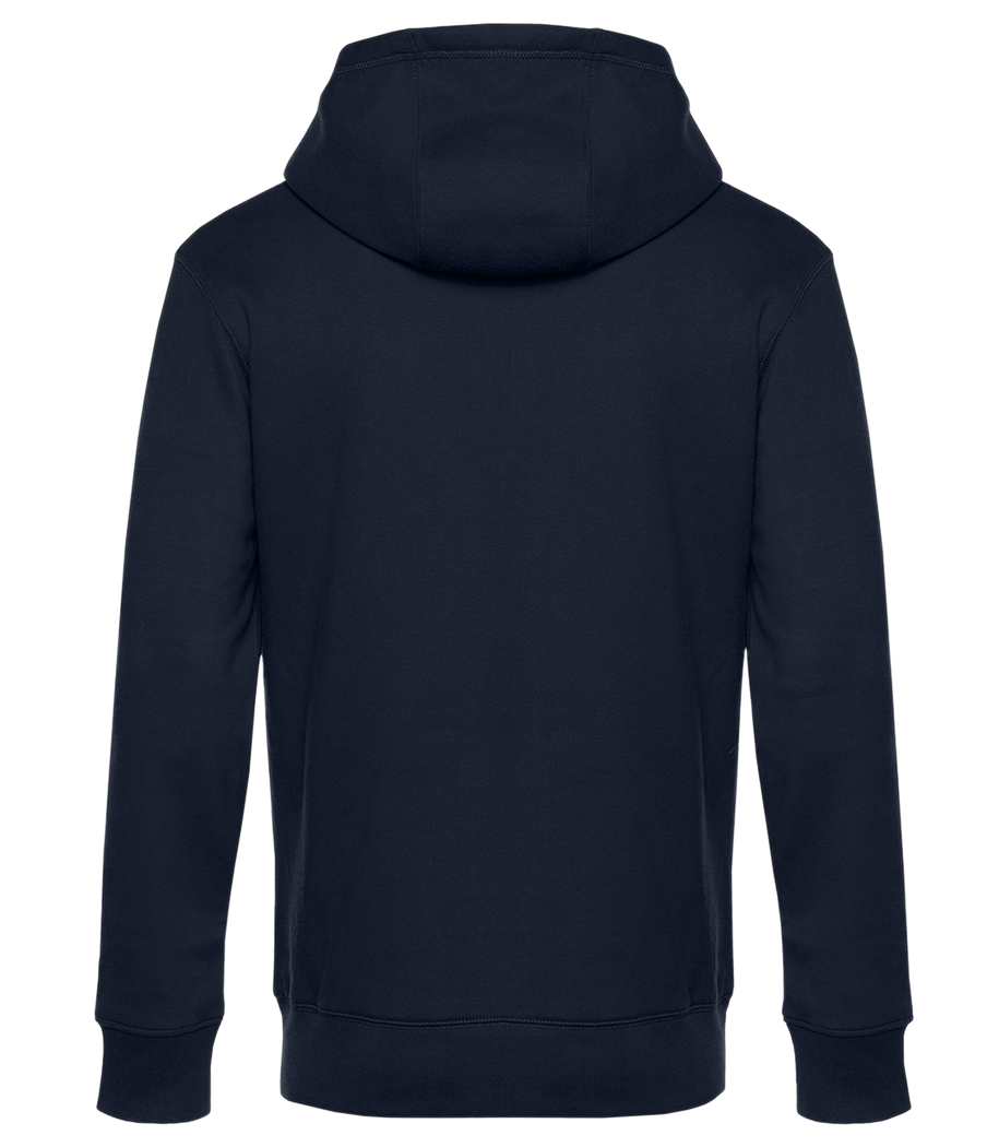 Aperçu: Less People More Dogs - Sweat à capuche premium Unisexe - Bleu marine - Derrière