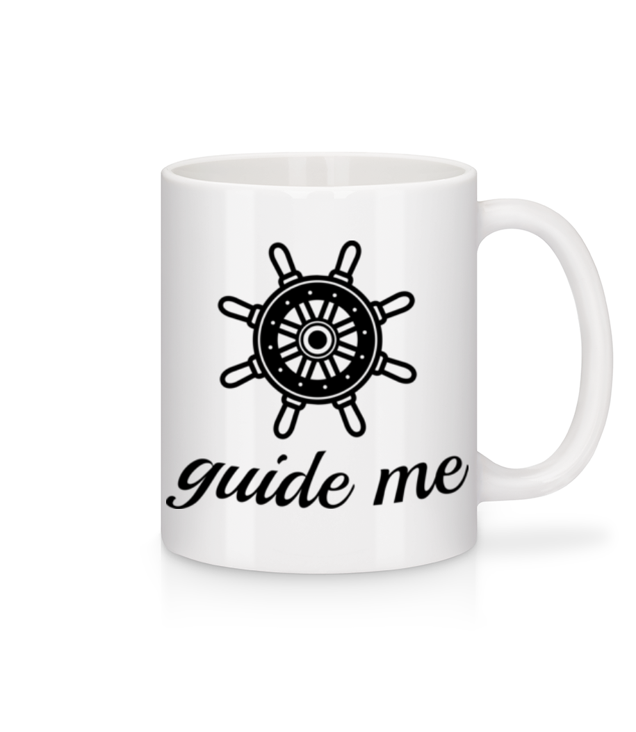 Guide Me · Mug en céramique blanc