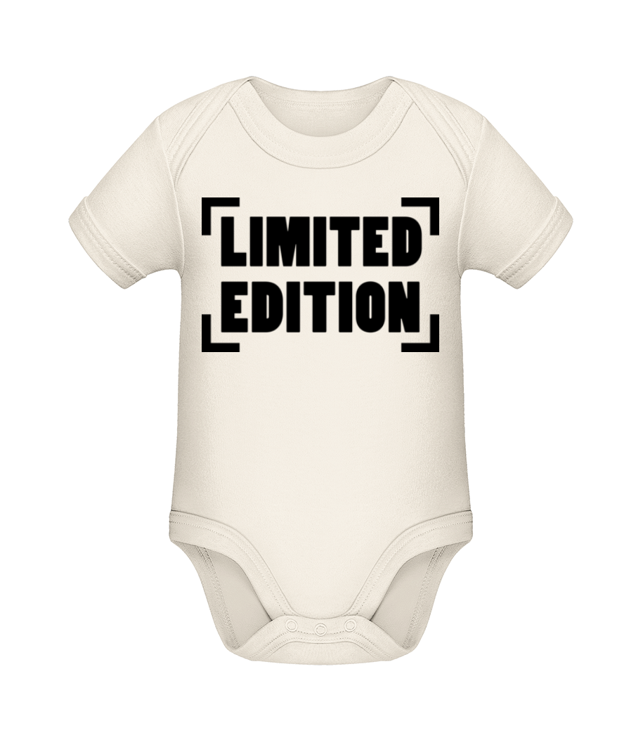 Limited Edition Logo · Body manches courtes bio