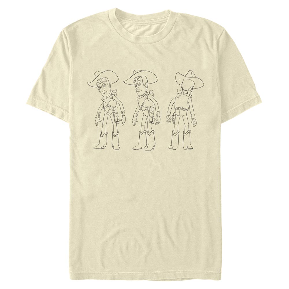 Pixar - Toy Story - Woody Turnaround - Homme T-shirt