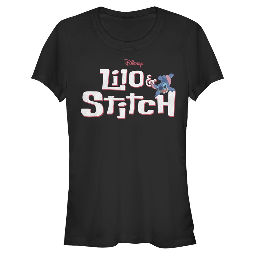 Disney Classics - Lilo & Stitch - Stitch with Logo - Femme T-shirt
