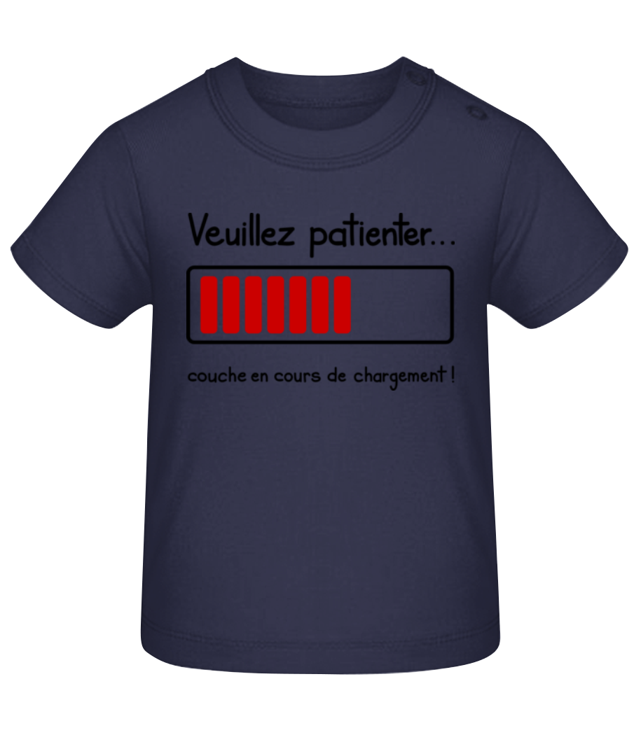 Couche En Cours De Chargement! · T-shirt Bio Bébé