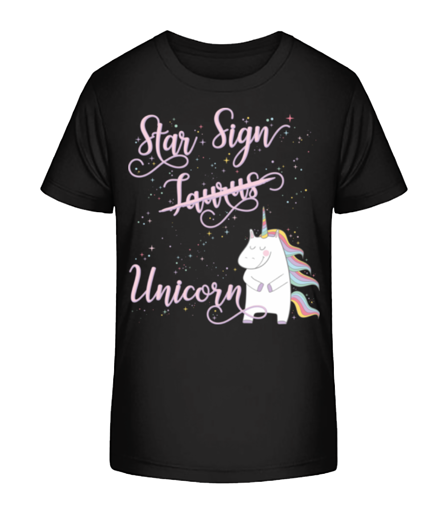 Star Sign Unicorn Taurus · Kinder Bio T-Shirt Stanley Stella 2.0