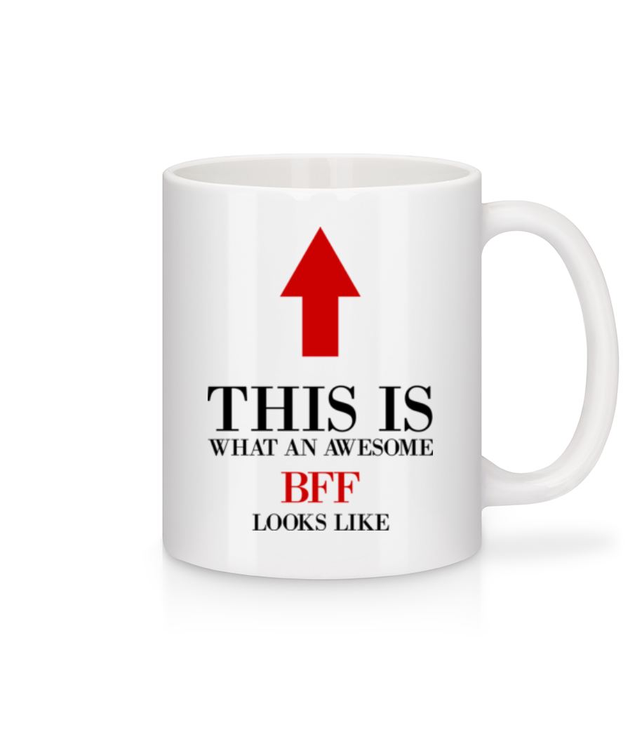 Awesome BFF · Mug en céramique blanc