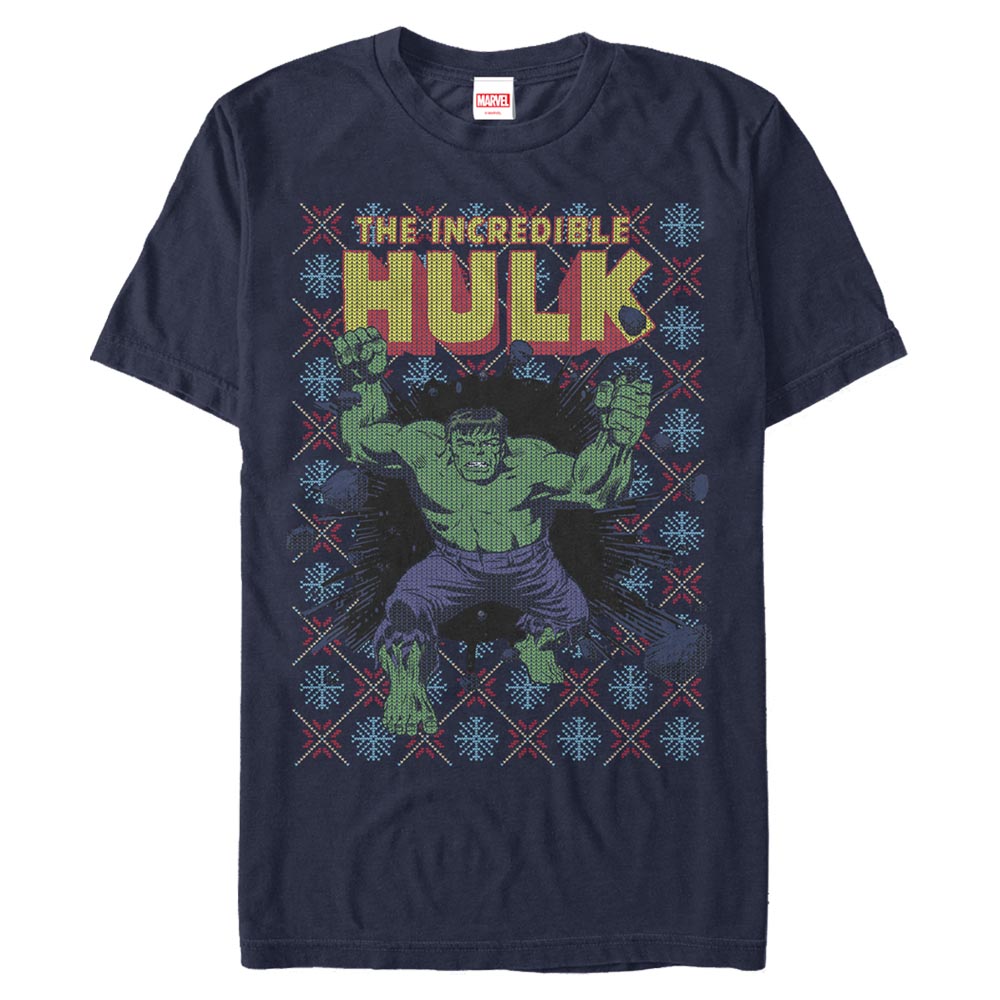 Marvel - Avengers - Hulk Smash Sweater - Christmas - Homme T-shirt