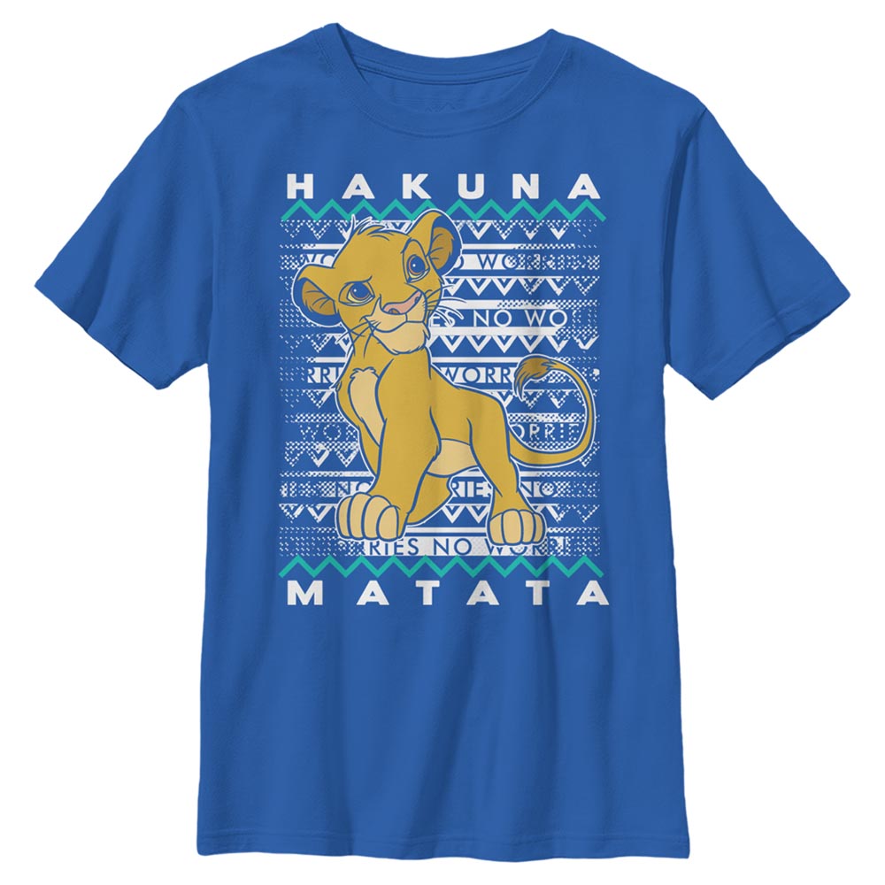 Disney - Le Roi lion - Simba Hakuna - Enfant T-shirt