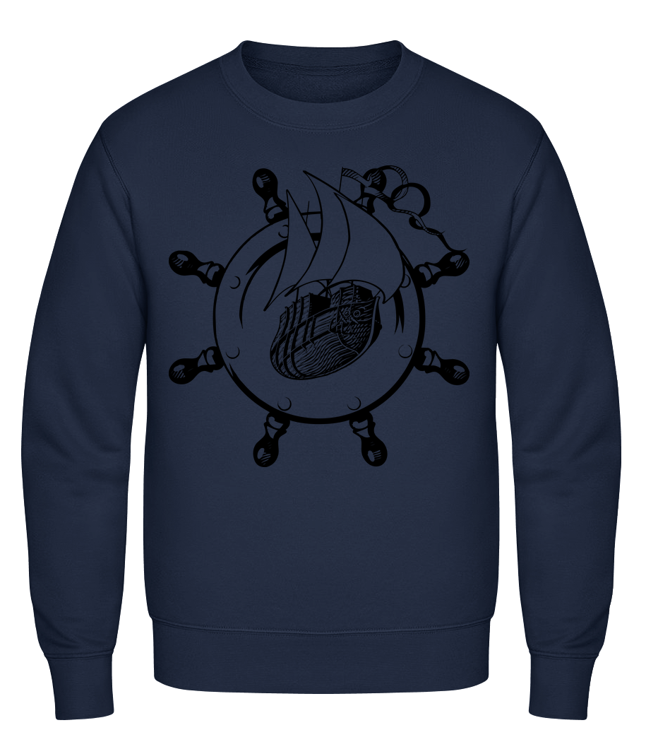Ship Wheel Icon · Sweatshirt Homme