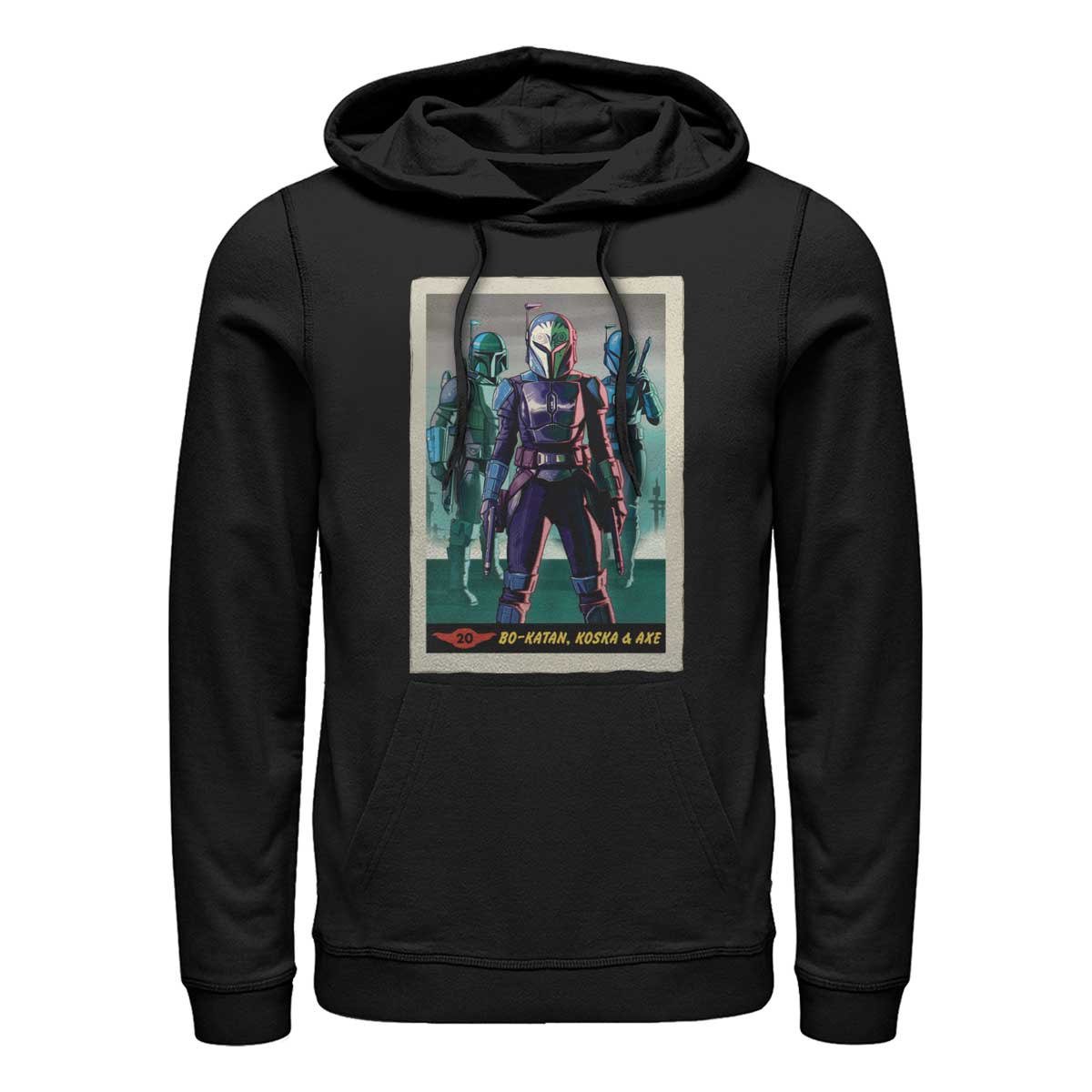 Star Wars - The Mandalorian - Chasseur de primes Bo-Katan & Co Card - Unisex Sweat à capuche