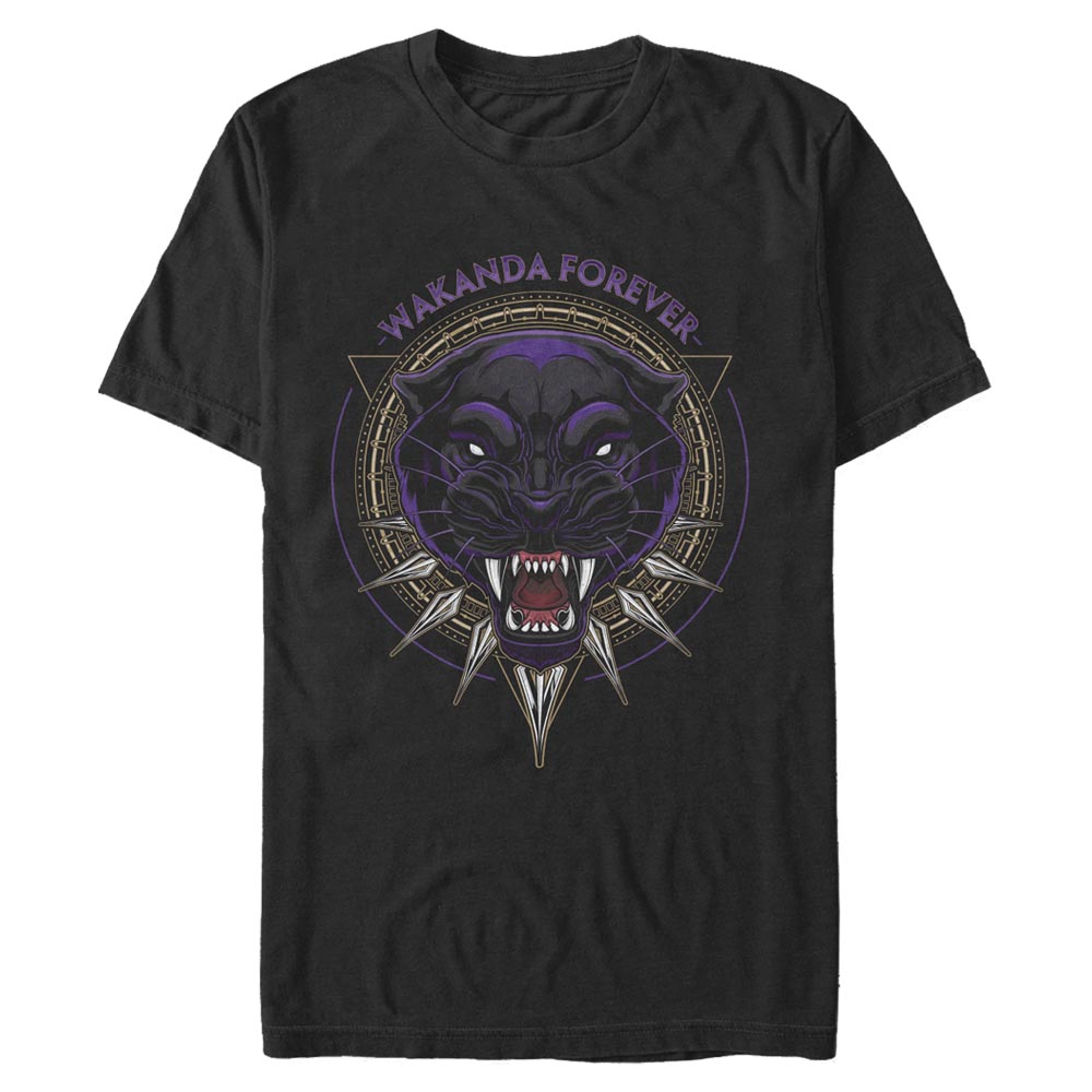 Marvel - Avengers - Black Panther Panther Files - Homme T-shirt - Noir - Devant