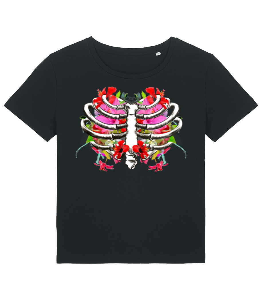 Poumon Fleurs · T-shirt bio Femme Stanley Stella 2.0