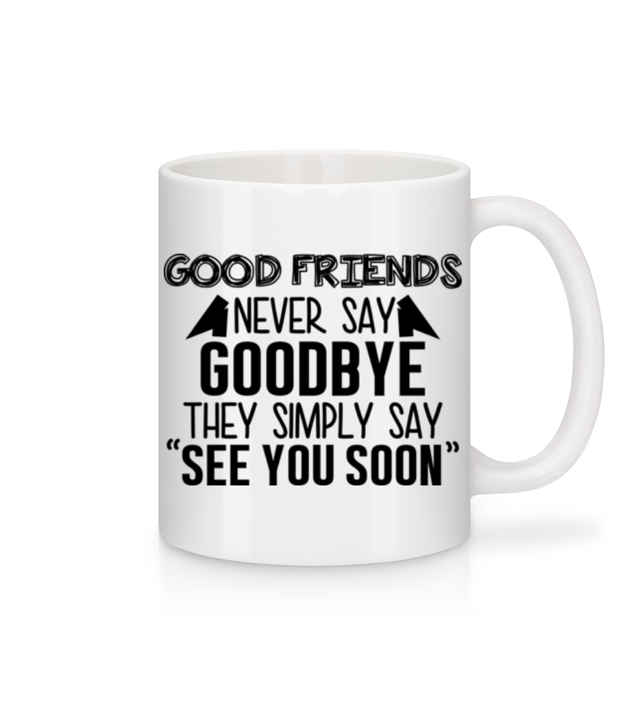 See You Soon · Mug en céramique blanc
